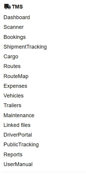 Dolibarr ERP Transport Management System